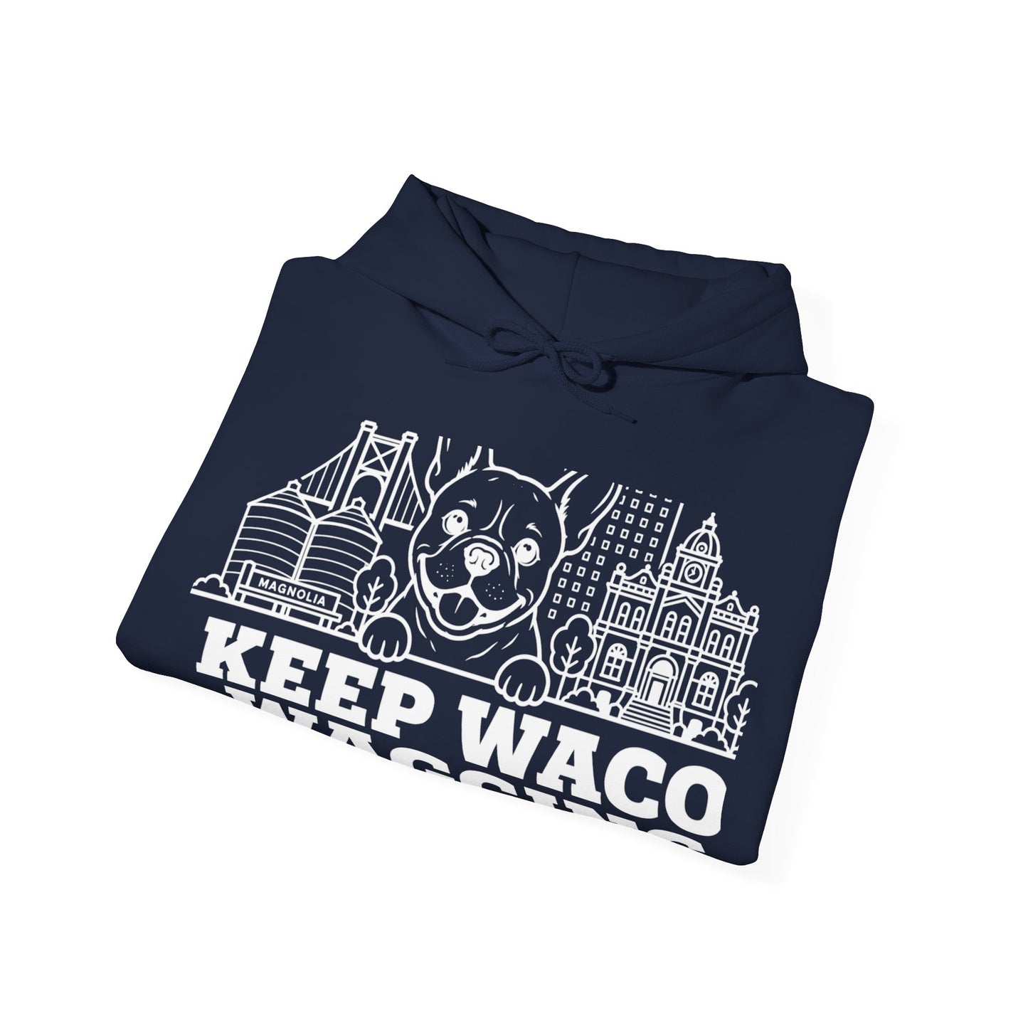 Keep Waco Wagging — Frenchie Hoodie