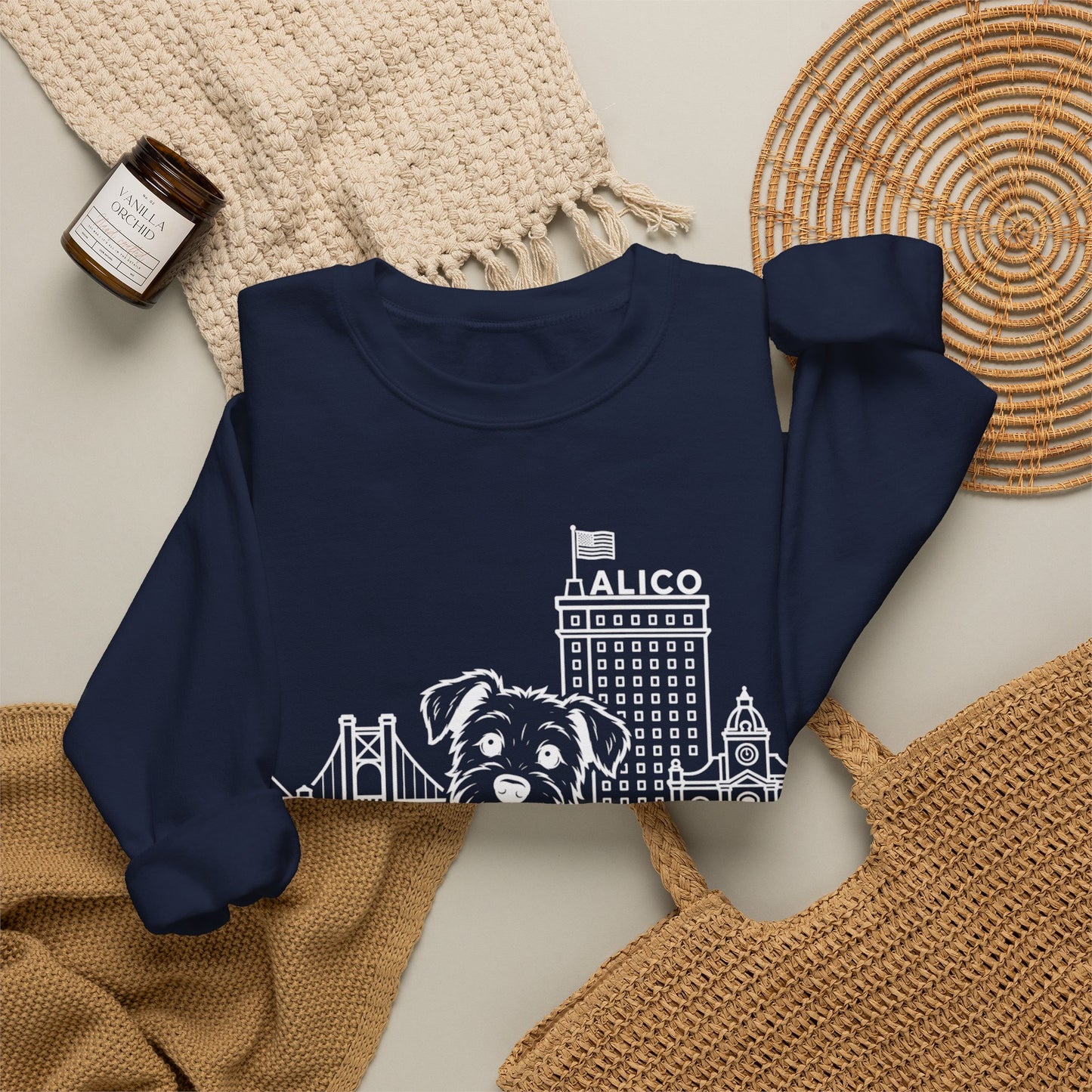Keep Waco Wagging — Rescue Mutt Crewneck