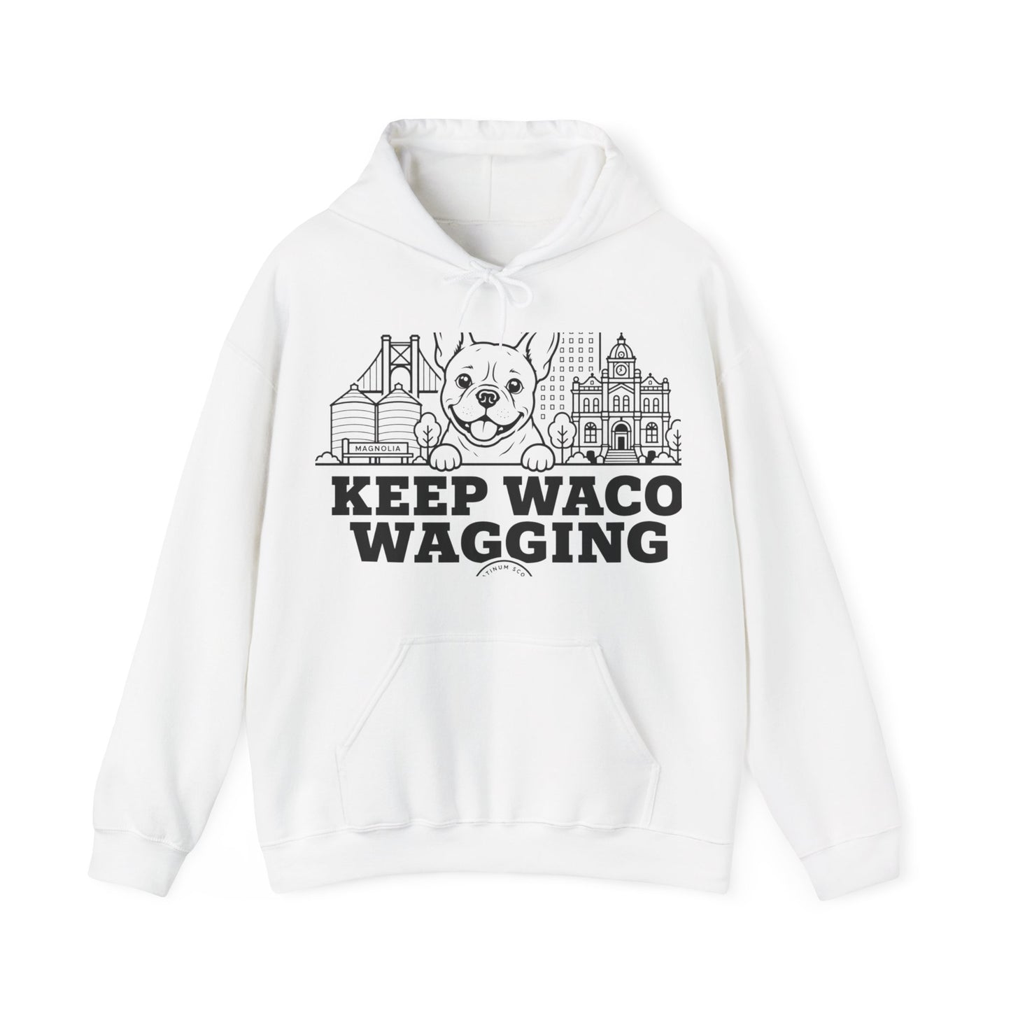Keep Waco Wagging — Frenchie Hoodie