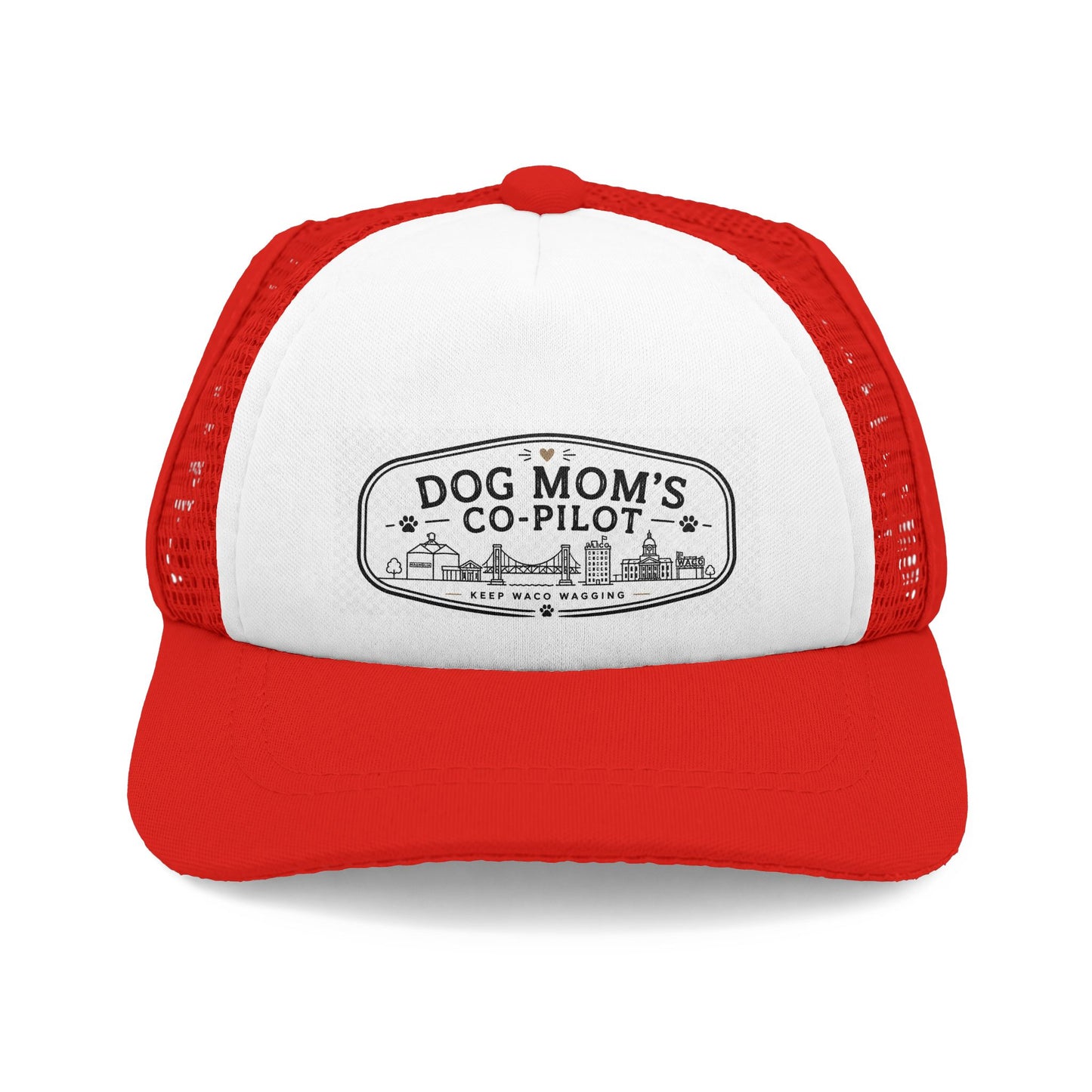 Dog Mom's Co-Pilot Trucker Hat