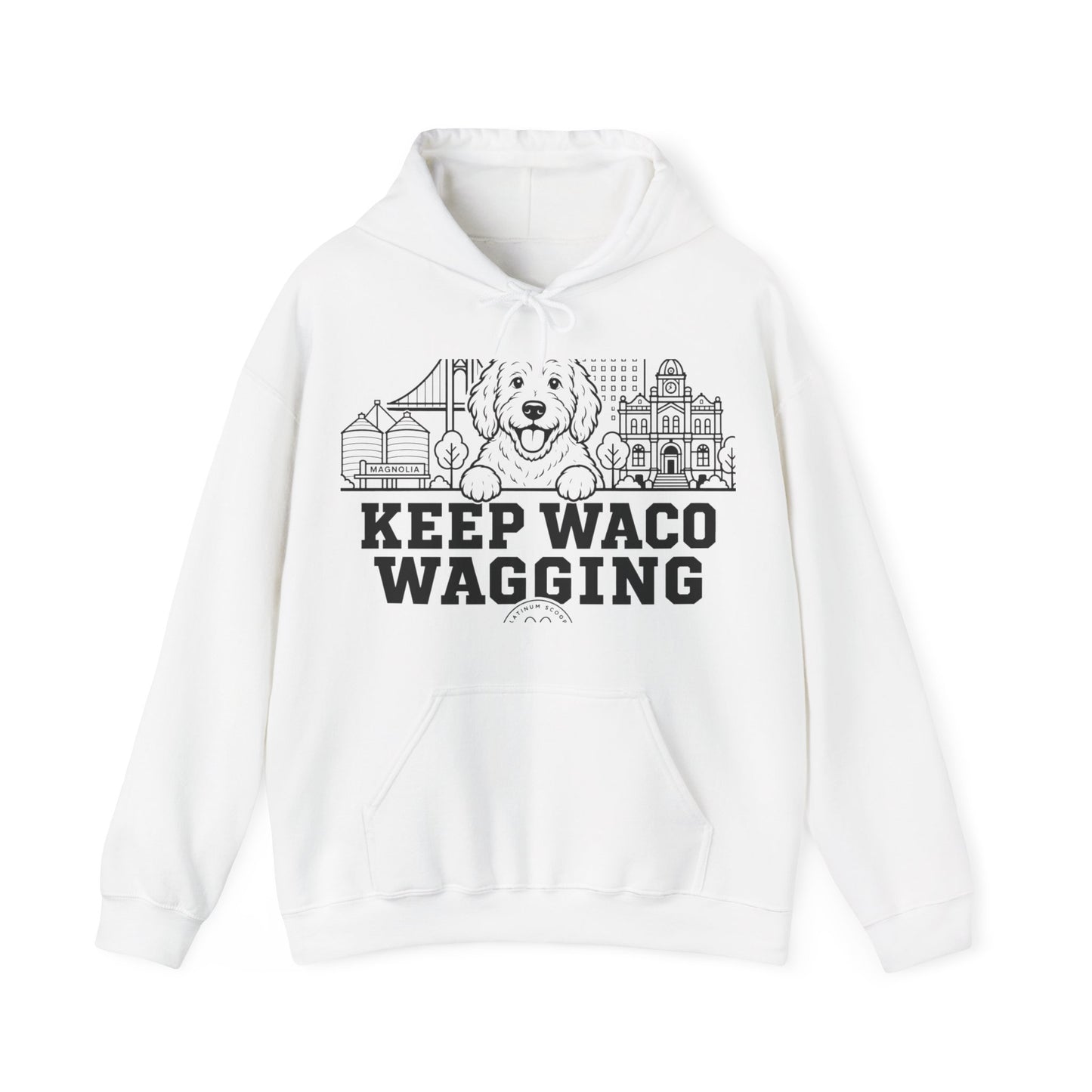 Keep Waco Wagging — Doodle Hoodie