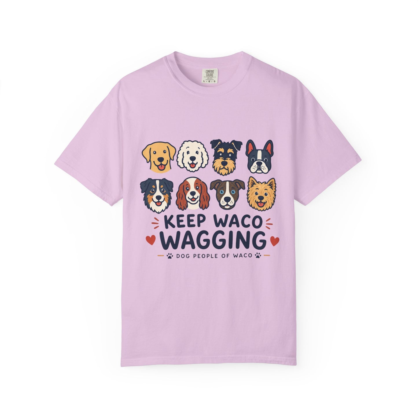 Dog Lover T-Shirt — "Keep Waco Wagging"