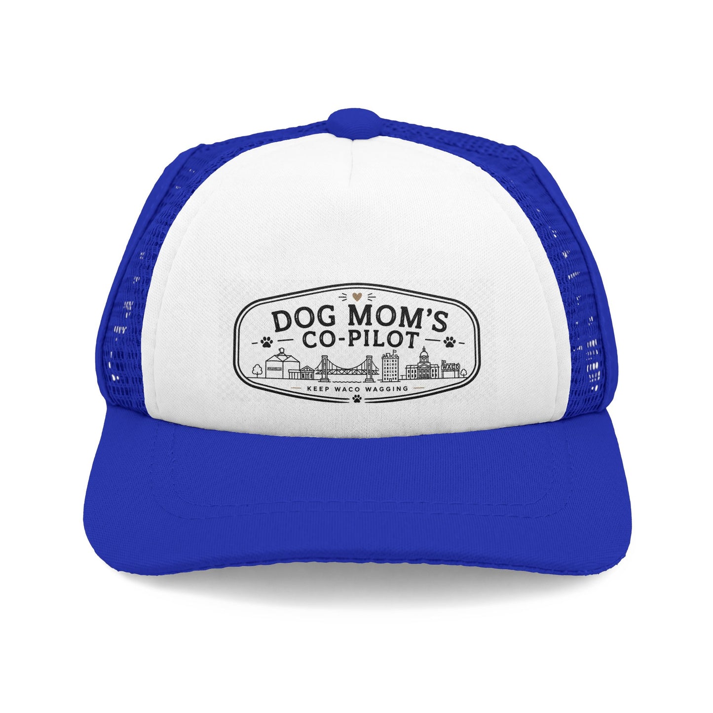 Dog Mom's Co-Pilot Trucker Hat