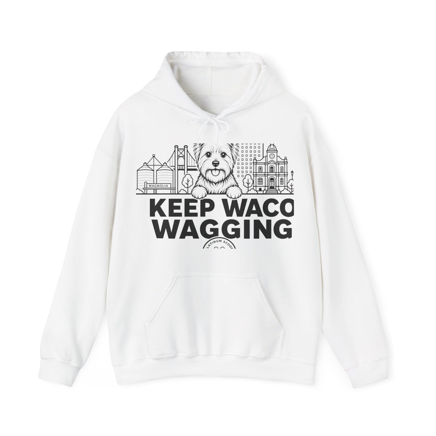 Keep Waco Wagging — Yorkie Hoodie