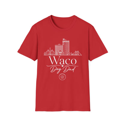 Waco Skyline T-Shirt — 'Waco Dog Dad' Graphic Tee
