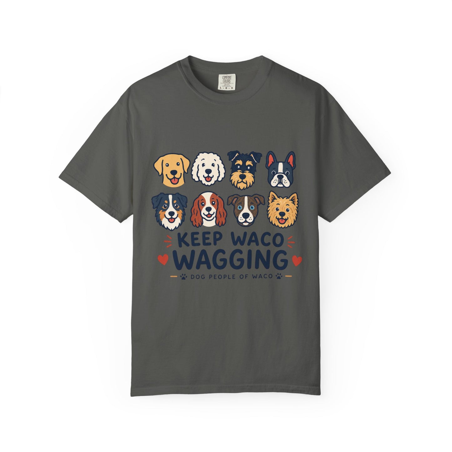 Dog Lover T-Shirt — "Keep Waco Wagging"