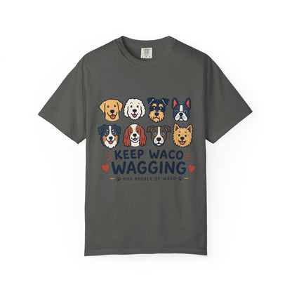 Dog Lover T-Shirt — "Keep Waco Wagging"