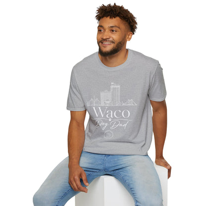 Waco Skyline T-Shirt — 'Waco Dog Dad' Graphic Tee