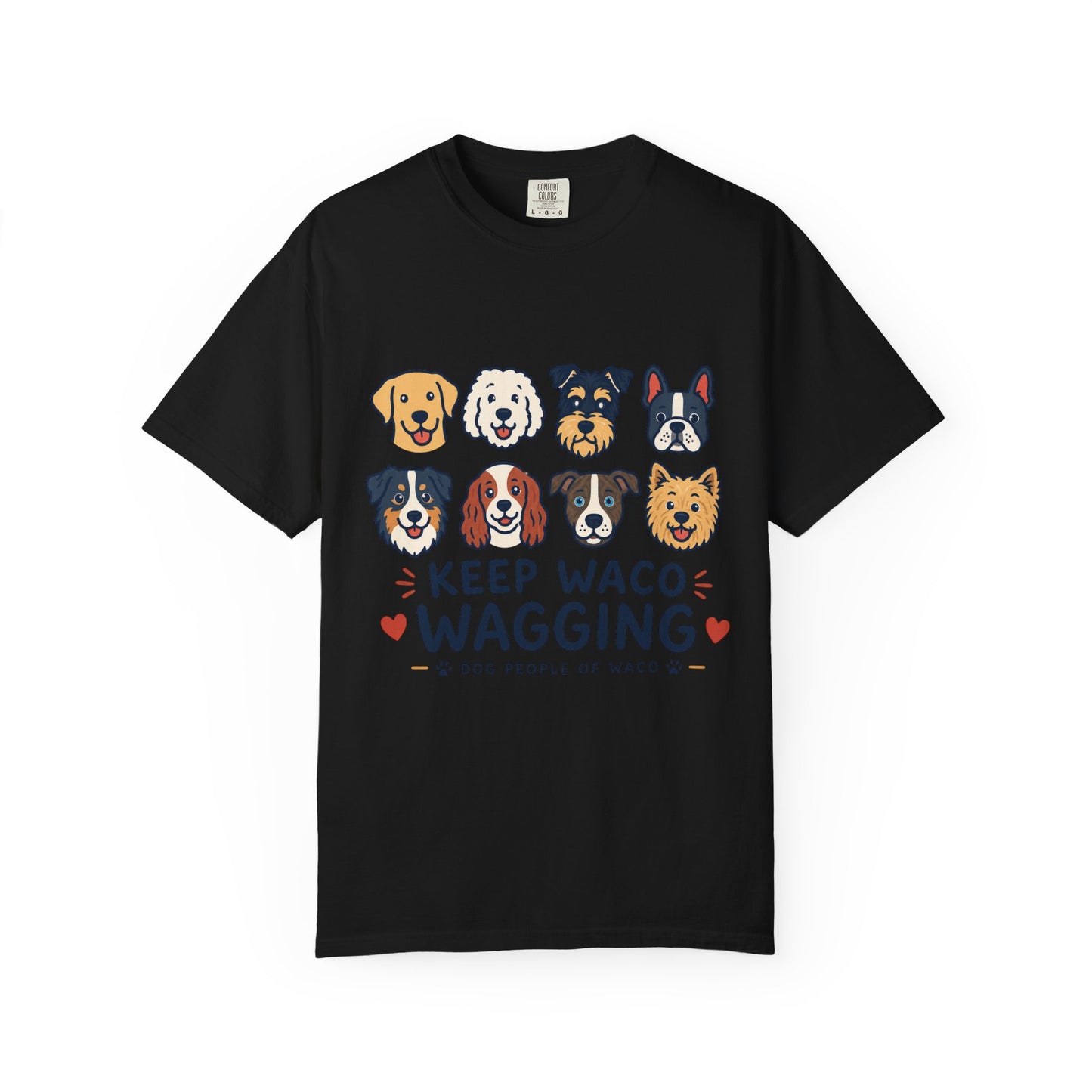 Dog Lover T-Shirt — "Keep Waco Wagging"