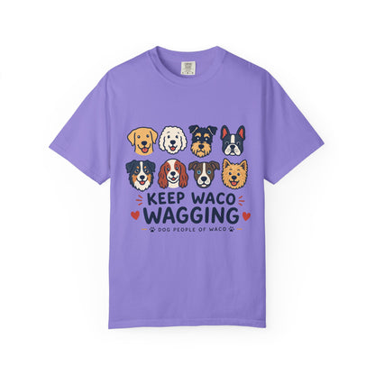 Dog Lover T-Shirt — "Keep Waco Wagging"