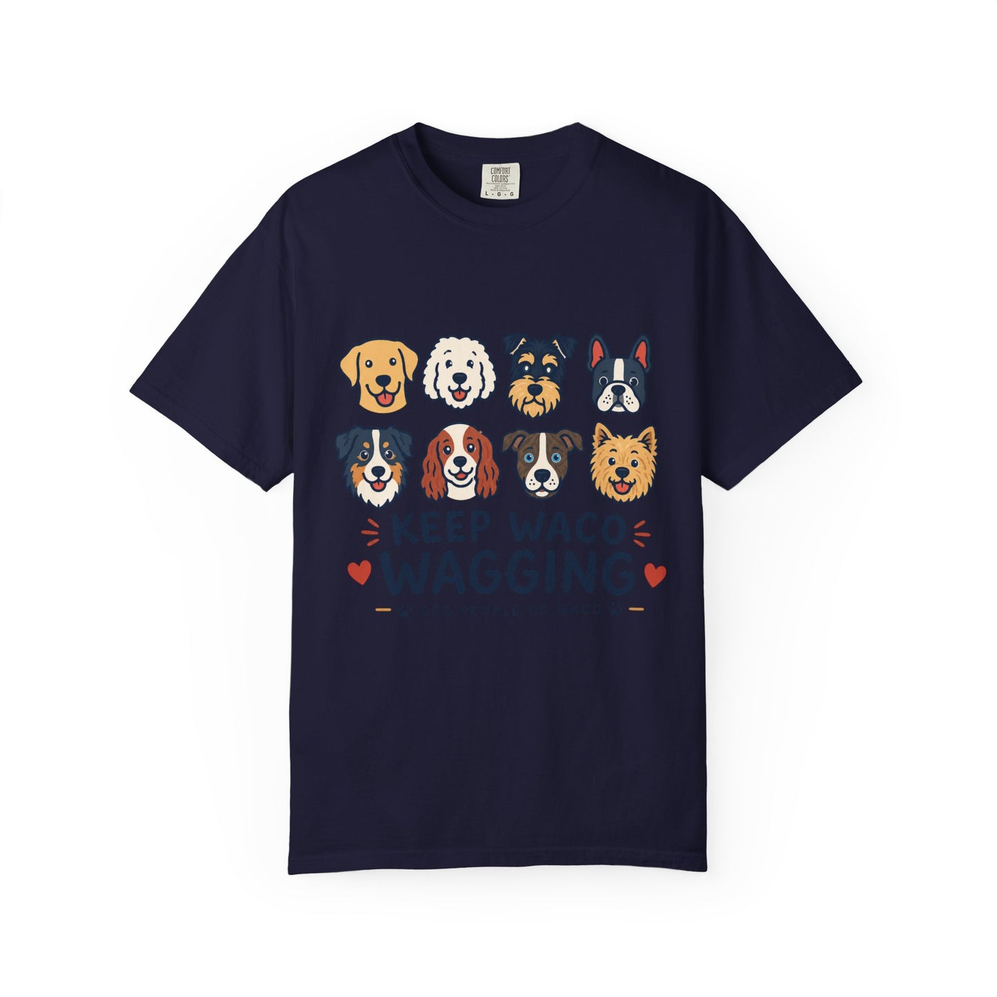 Dog Lover T-Shirt — "Keep Waco Wagging"