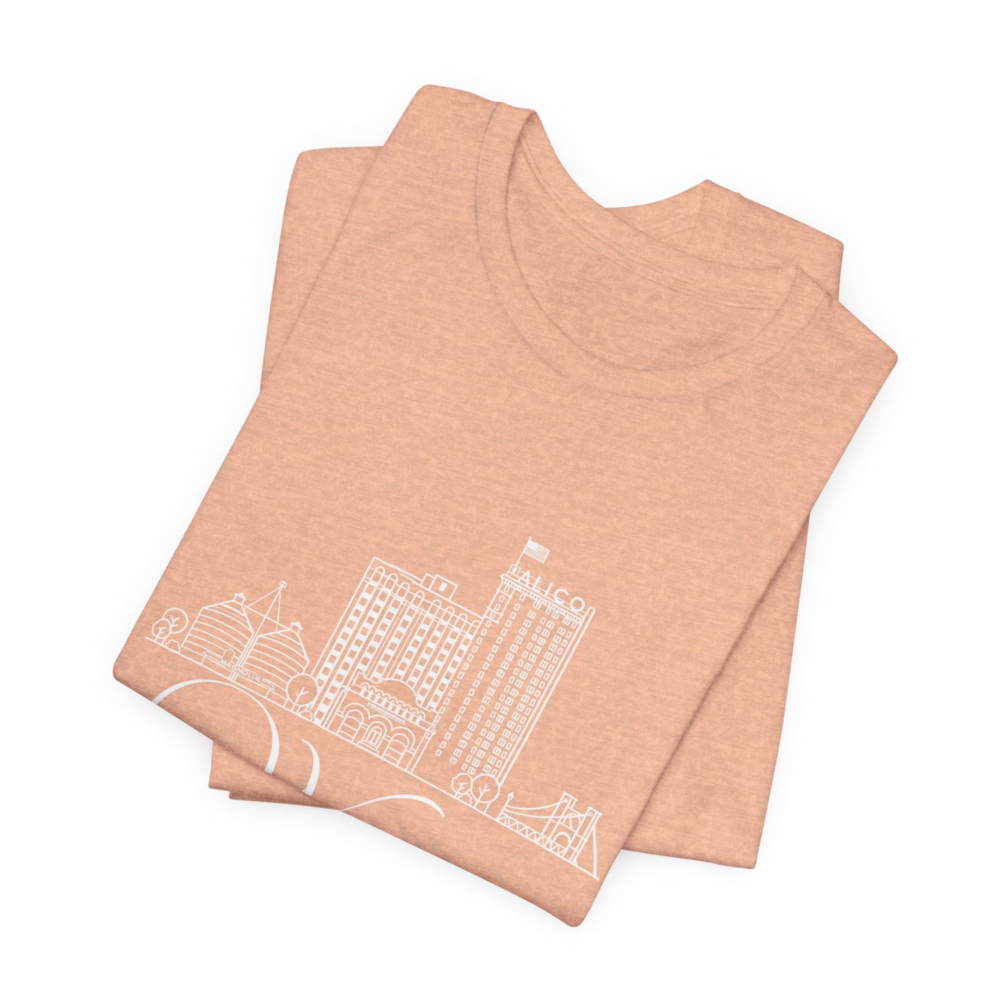 Waco Dog Mom Tee — dog mom Waco skyline artwork, packaging or scale reference