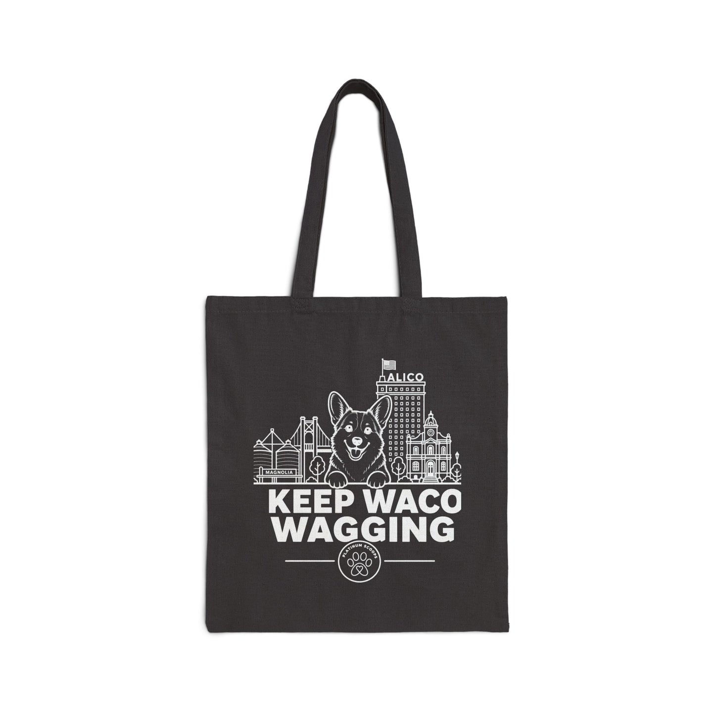 Keep Waco Wagging — Corgi Tote Bag