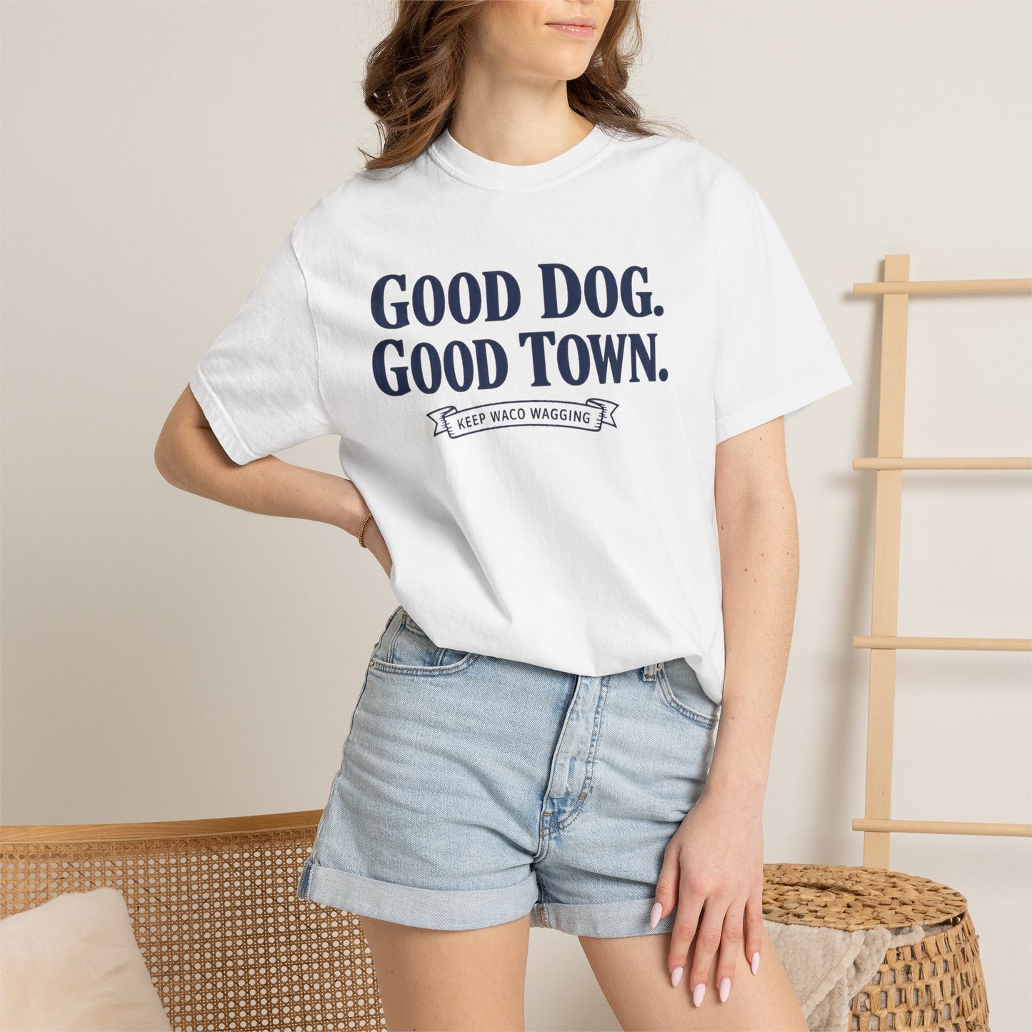 Good Dog. Good Town. Tee — Keep Waco Wagging Dog Lover Shirt