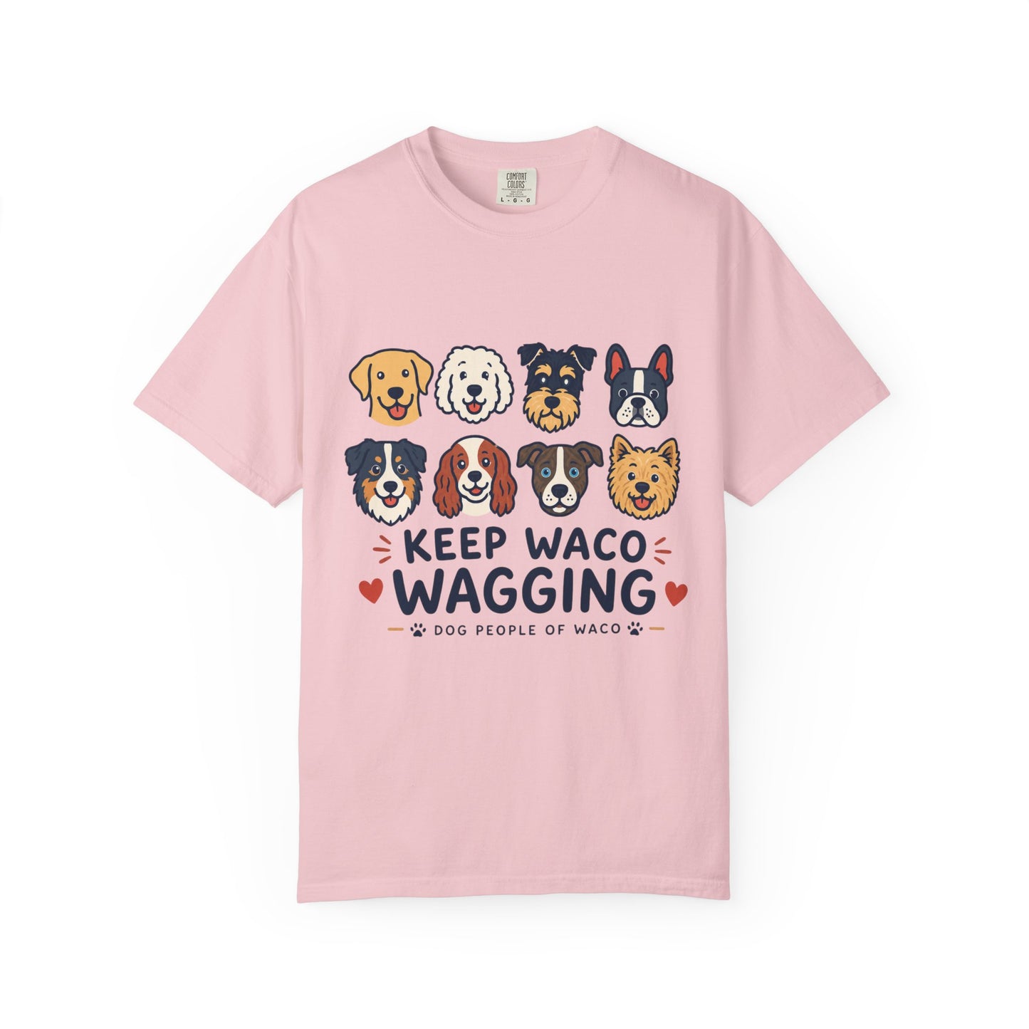 Dog Lover T-Shirt — "Keep Waco Wagging"