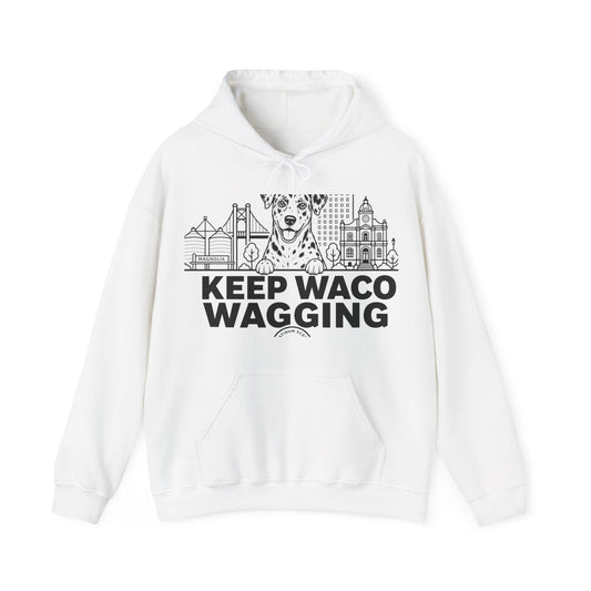Keep Waco Wagging — Catahoula Hoodie