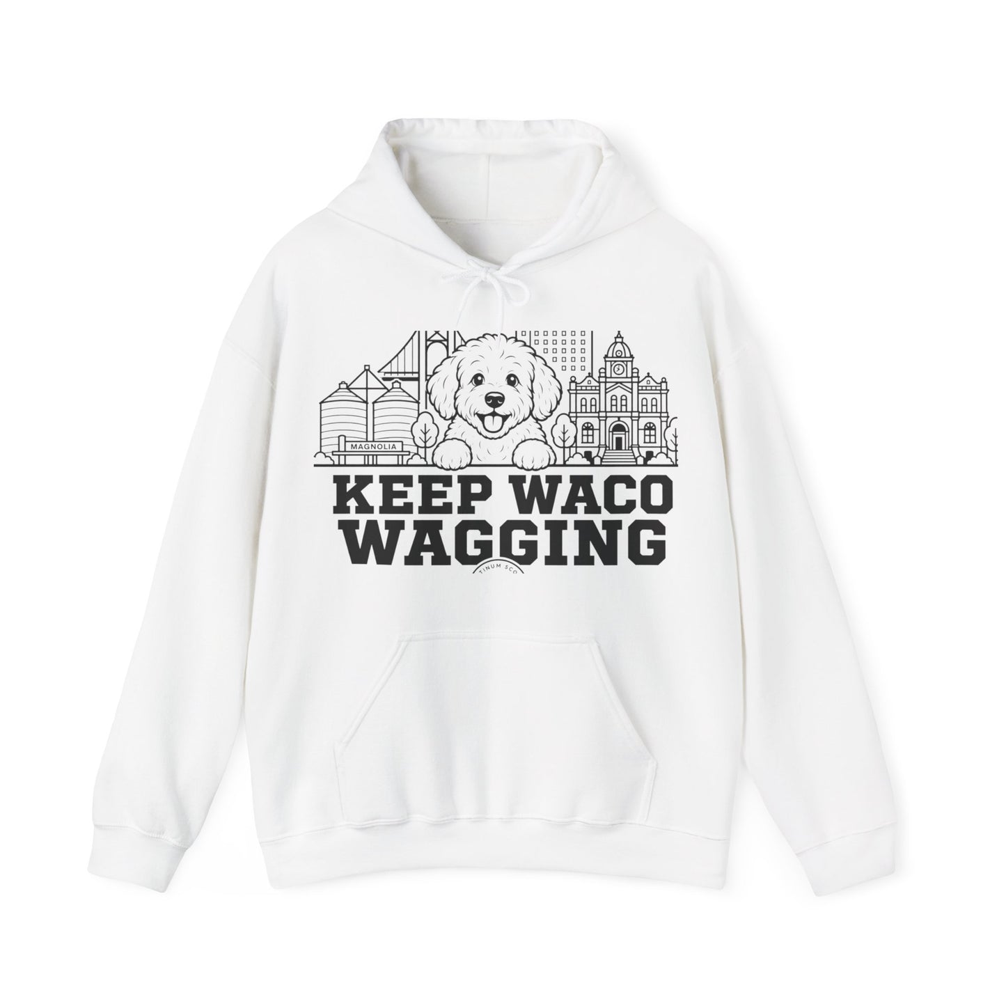 Keep Waco Wagging — Maltipoo Hoodie
