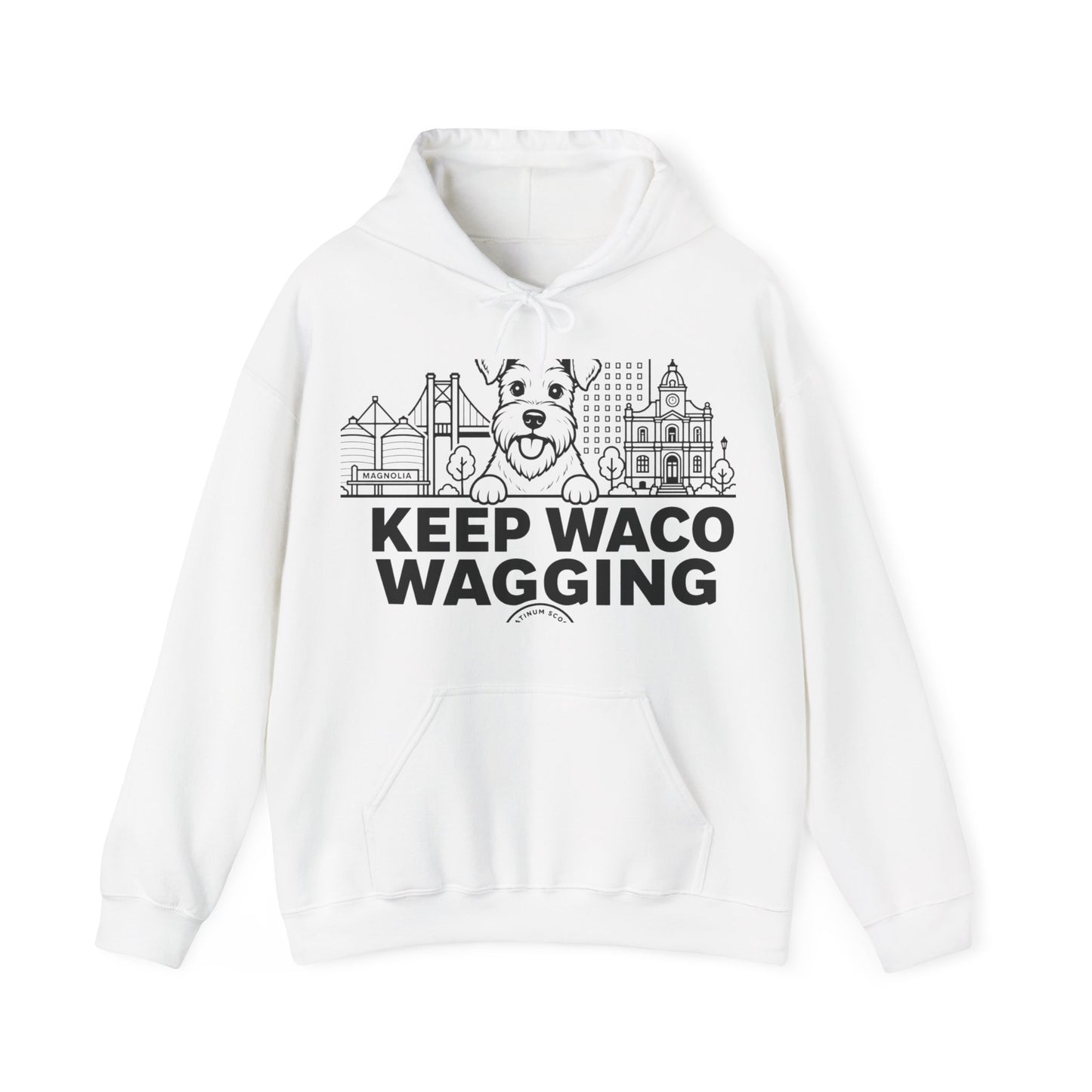 Keep Waco Wagging — Schnauzer Hoodie