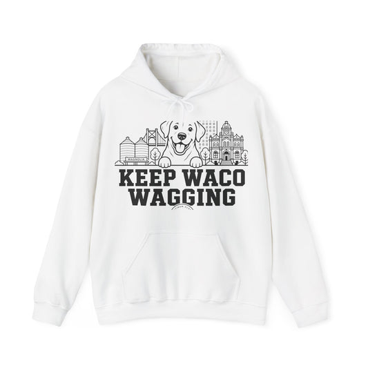 Keep Waco Wagging — Labrador Hoodie