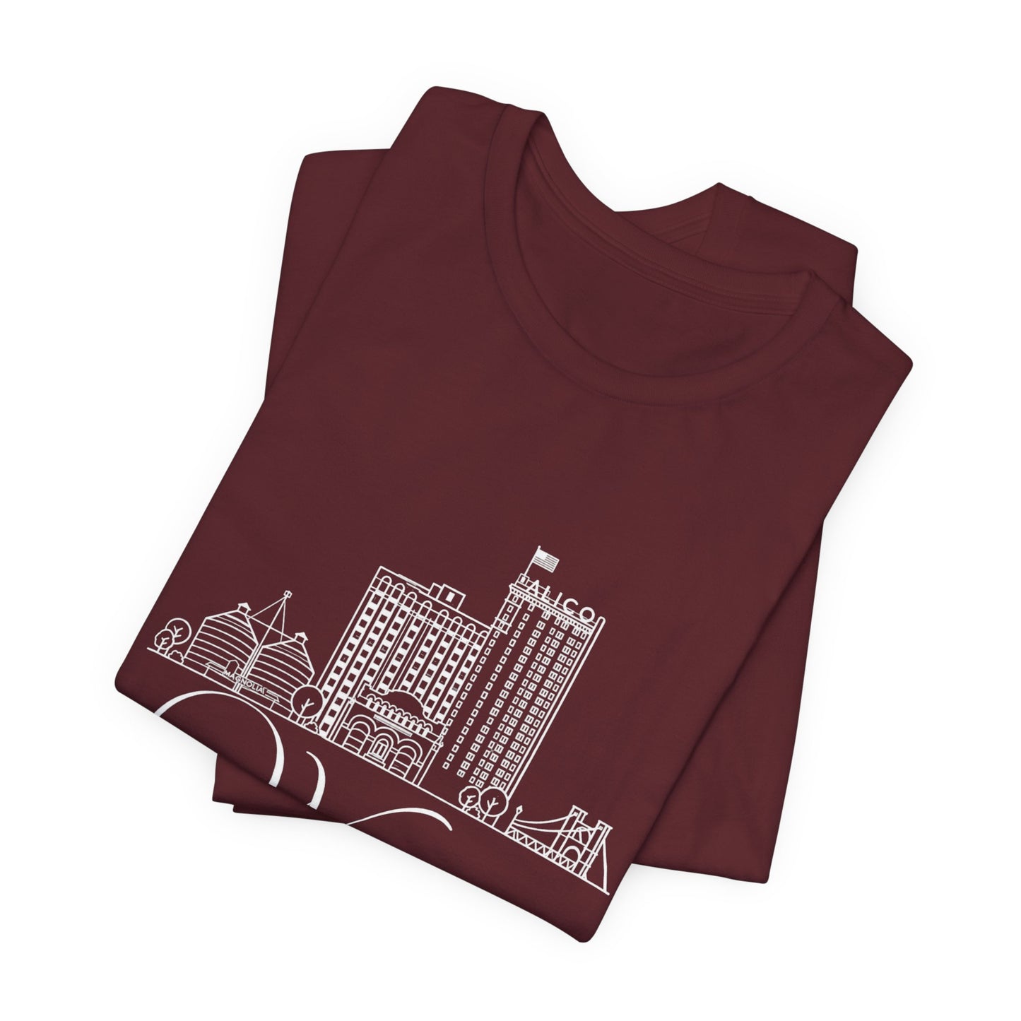 Waco Dog Mom Script T-Shirt — Skyline & Paw Graphic Tee