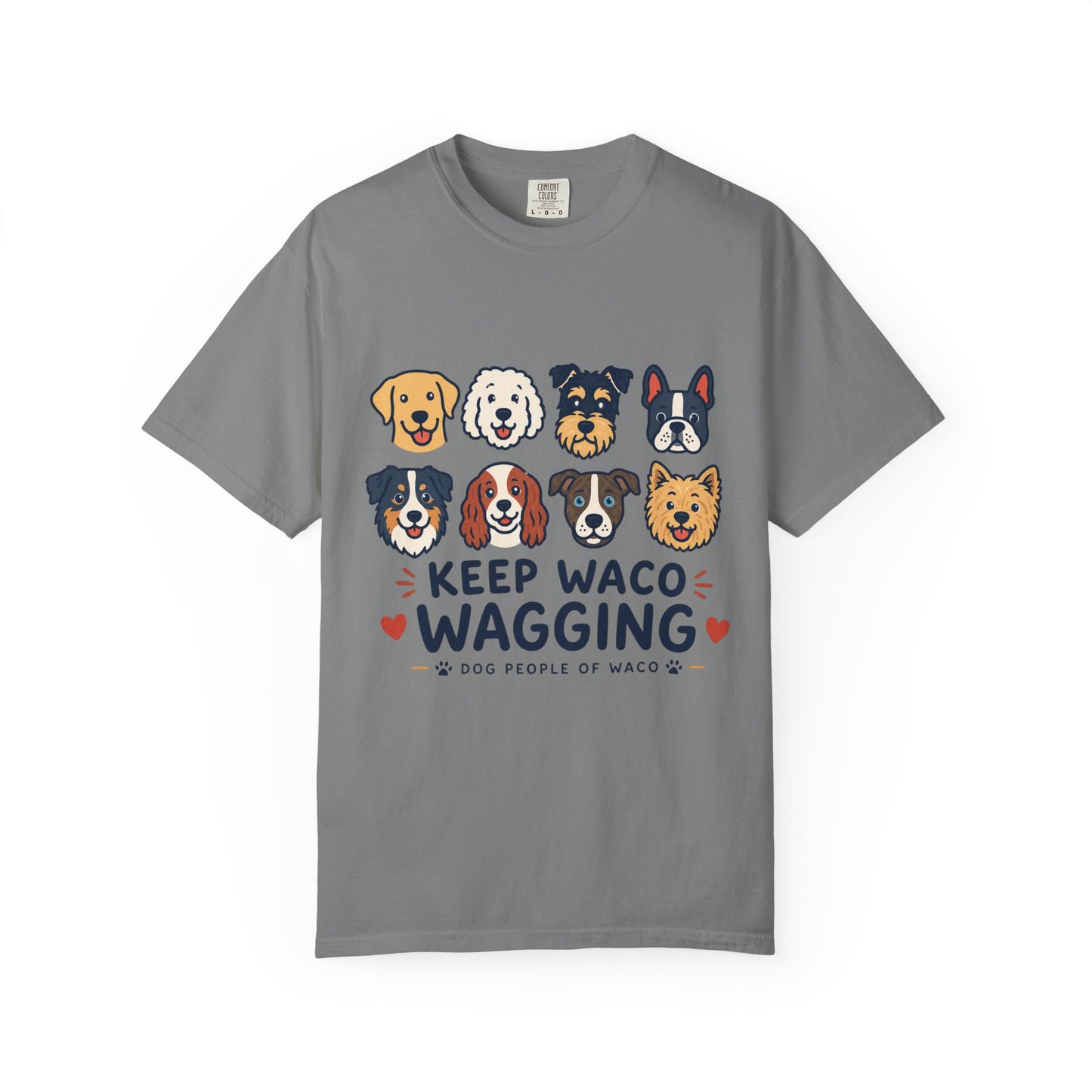 Dog Lover T-Shirt — "Keep Waco Wagging"