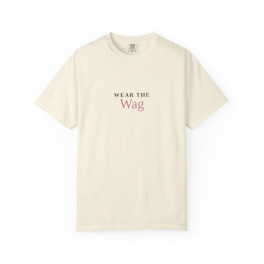 Wear the Wag T-Shirt — Minimalist Dog Lover Tee