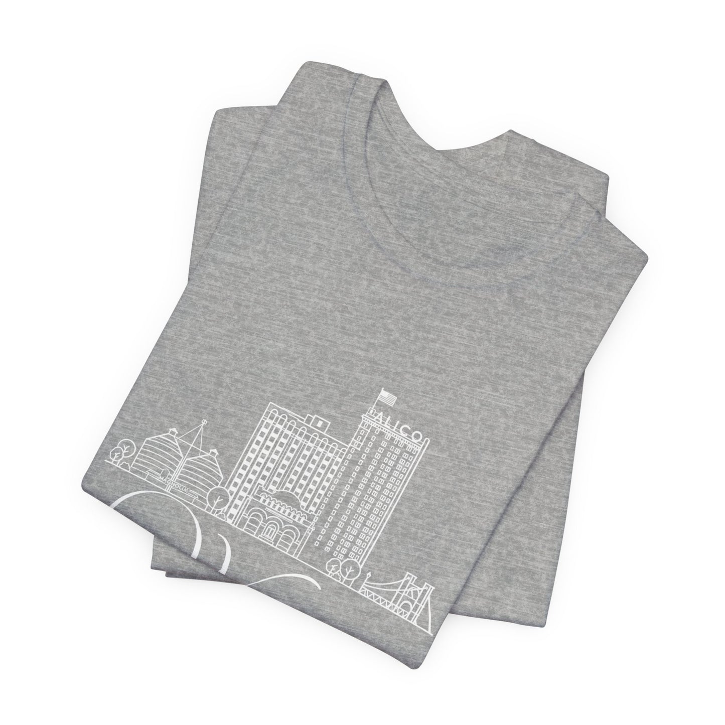 Waco Dog Mom Tee — dog mom Waco skyline artwork, packaging or scale reference