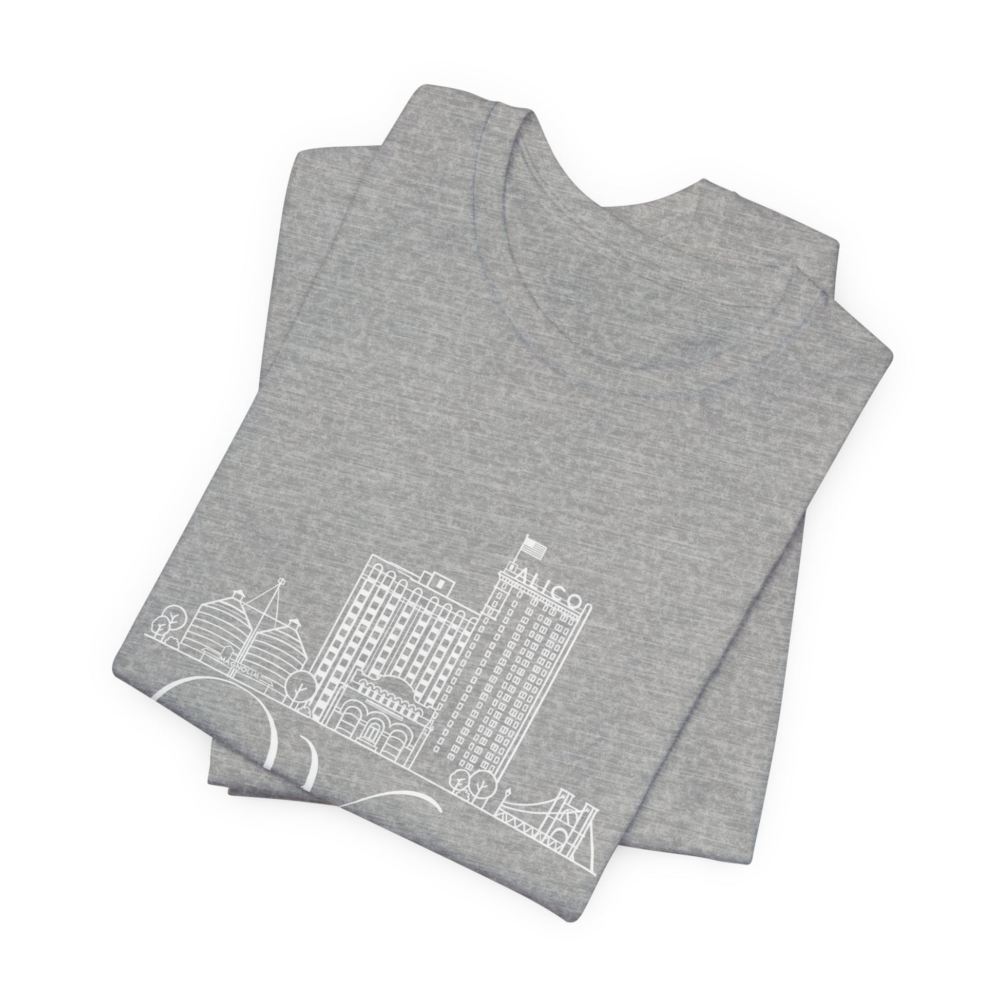 Waco Dog Mom Tee — dog mom Waco skyline artwork, packaging or scale reference