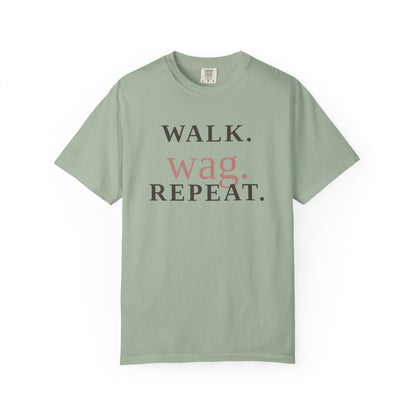 Walk Wag Repeat T-Shirt — Keep Waco Wagging Dog Lover Tee