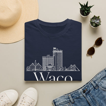 Waco Skyline T-Shirt — 'Waco Dog Dad' Graphic Tee