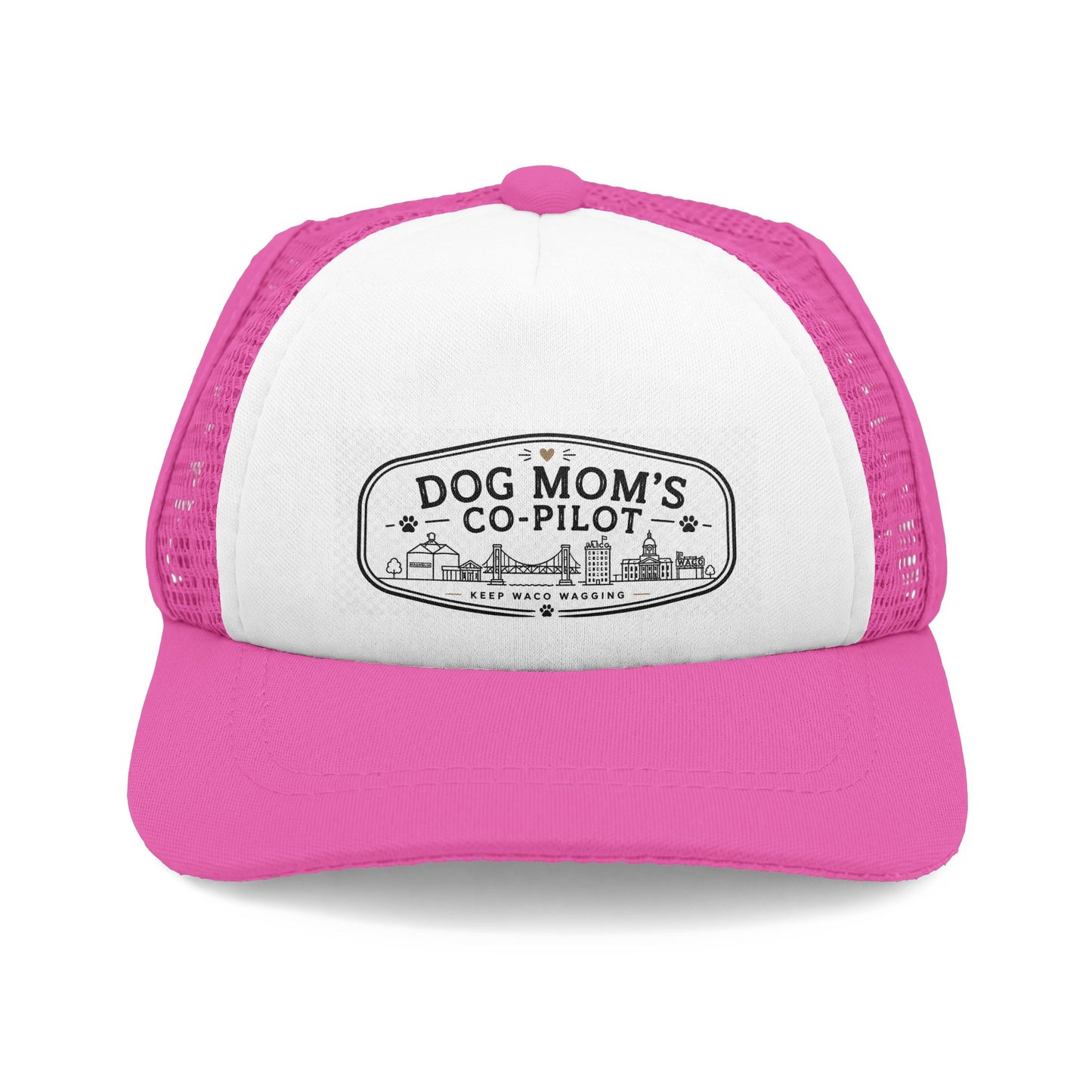 Dog Mom's Co-Pilot Trucker Hat