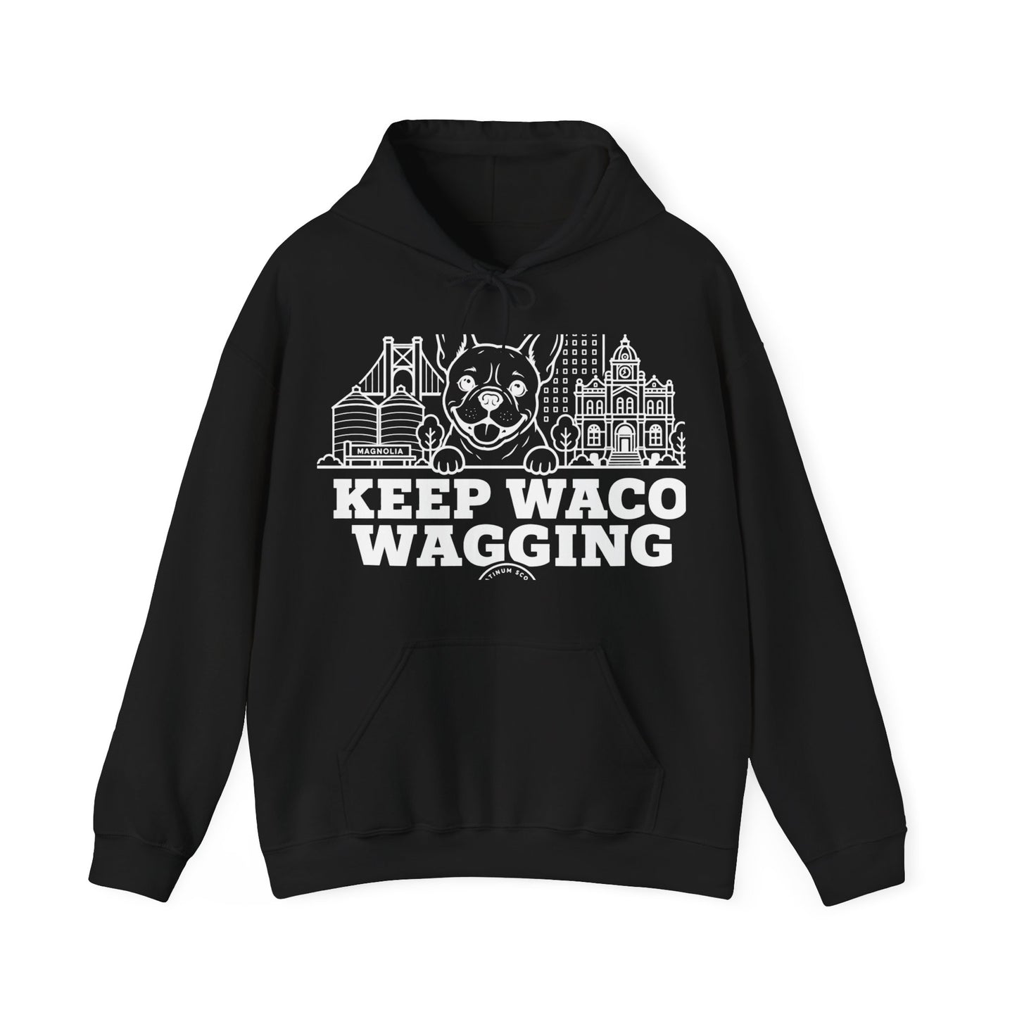 Keep Waco Wagging — Frenchie Hoodie