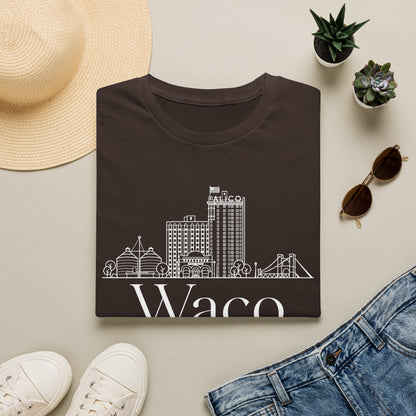 Waco Skyline T-Shirt — 'Waco Dog Dad' Graphic Tee