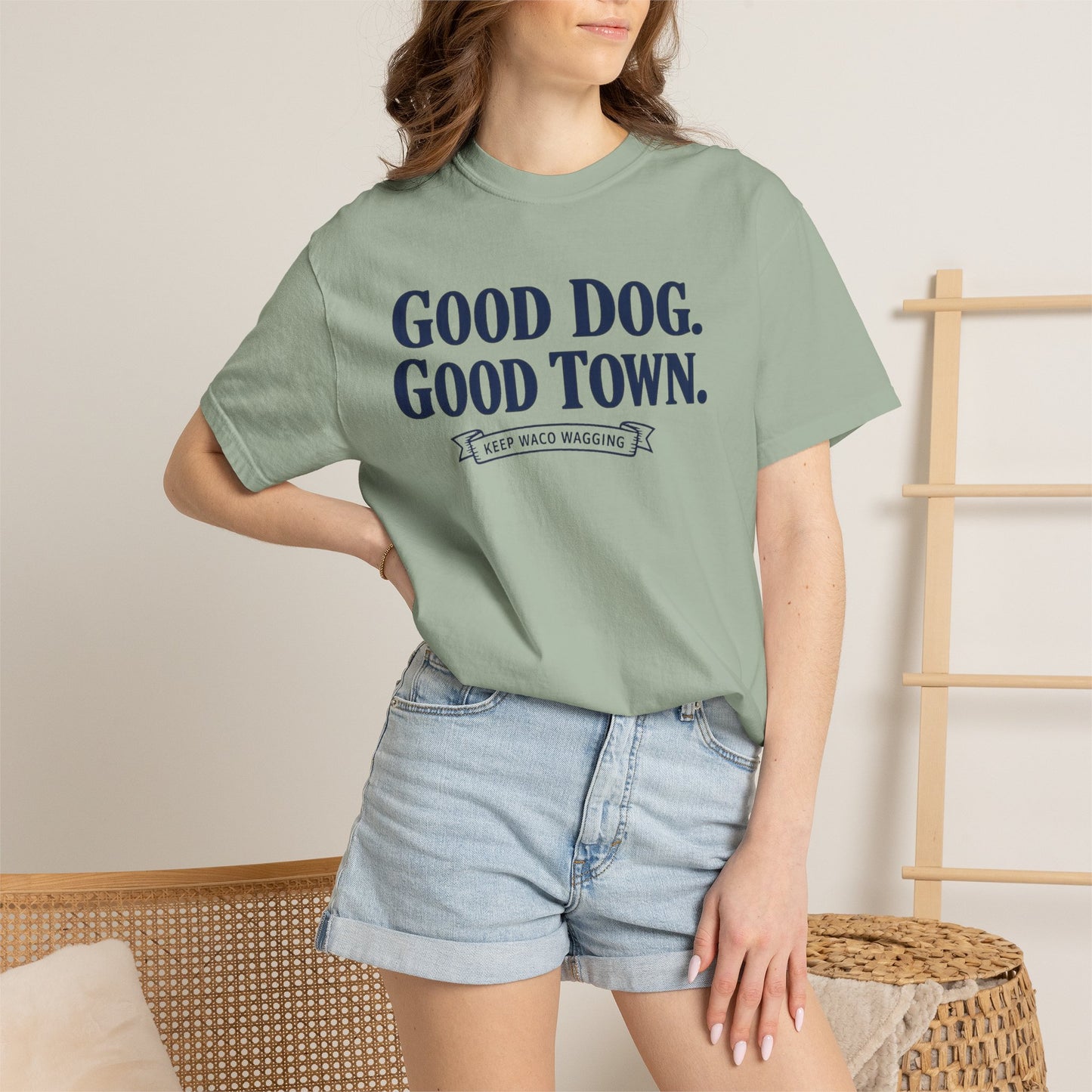 Good Dog. Good Town. Tee — Keep Waco Wagging Dog Lover Shirt