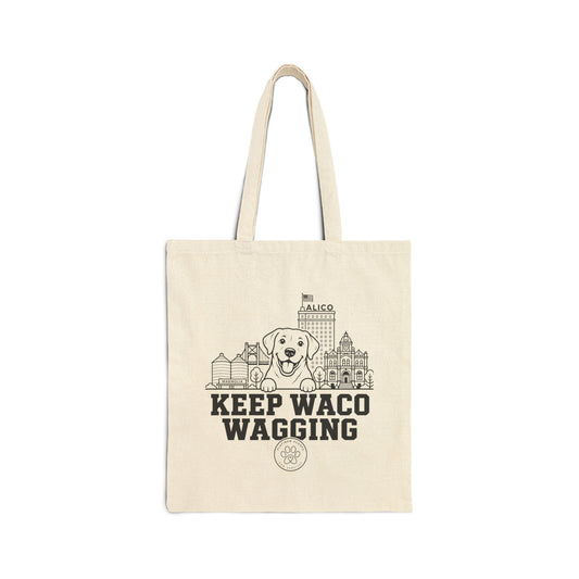 Keep Waco Wagging — Labrador Tote Bag