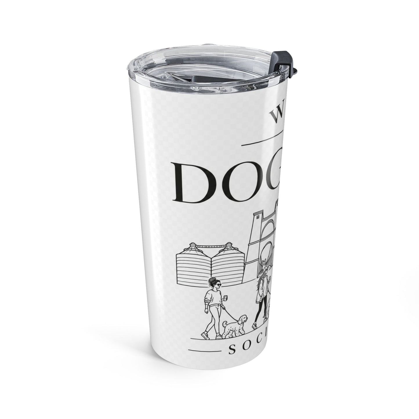Waco Dog Mom 20oz Tumbler — Insulated Travel Cup for Dog Lovers