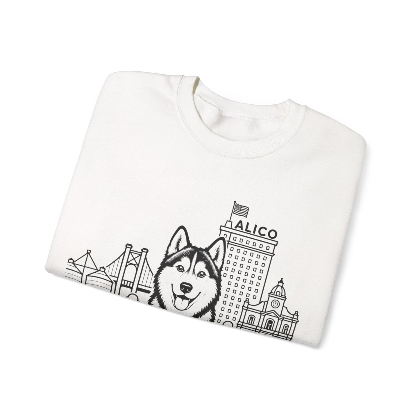 Keep Waco Wagging — Siberian Husky Crewneck