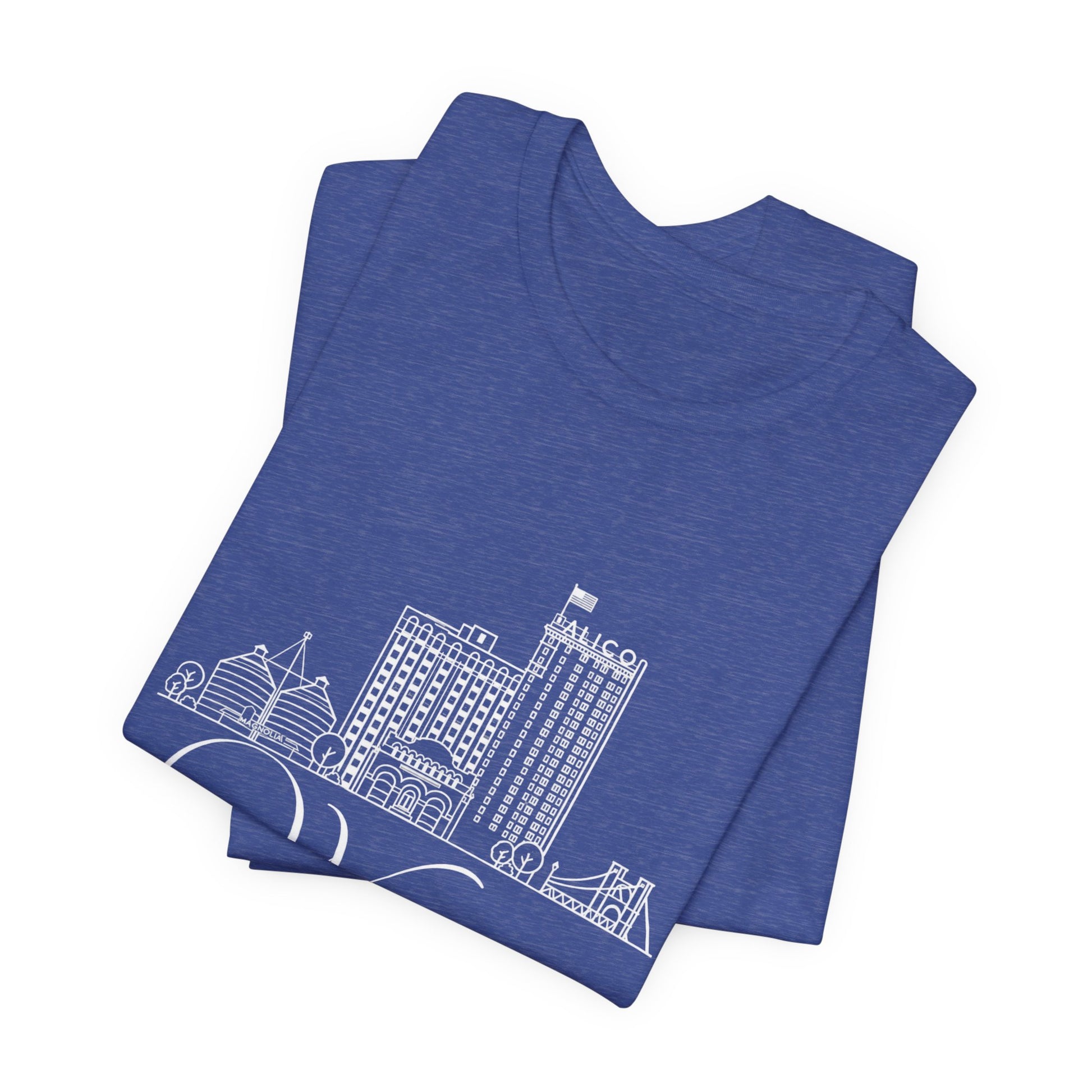 Waco Dog Mom Tee — dog mom Waco skyline artwork, packaging or scale reference