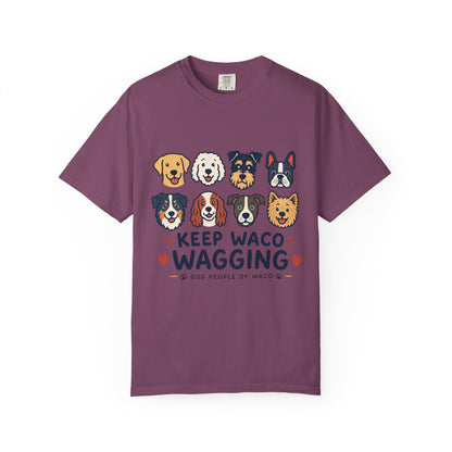 Dog Lover T-Shirt — "Keep Waco Wagging"