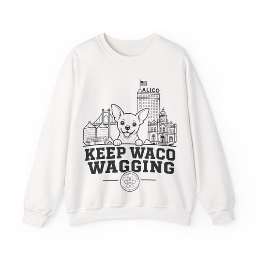 Keep Waco Wagging — Chihuahua Crewneck