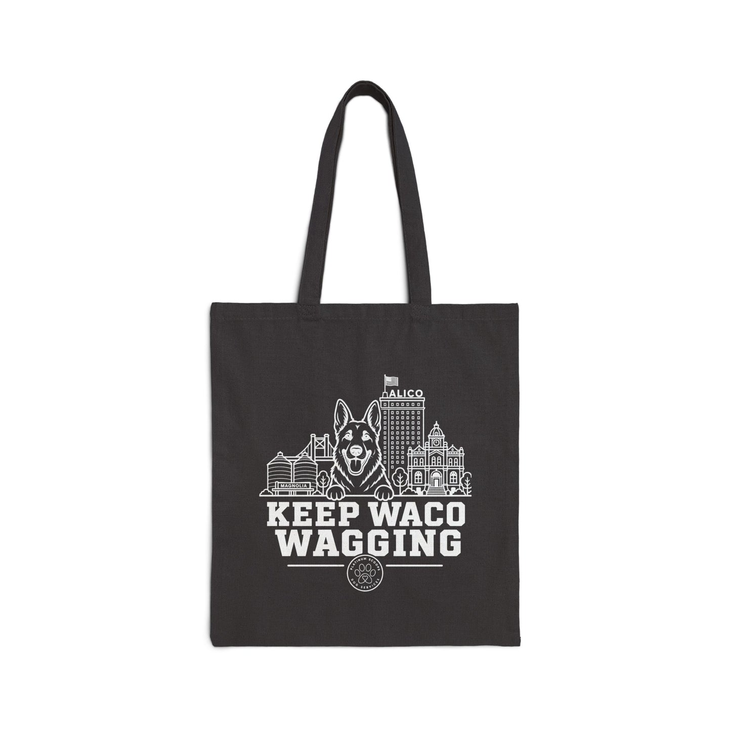 Keep Waco Wagging — German Shepherd Tote Bag